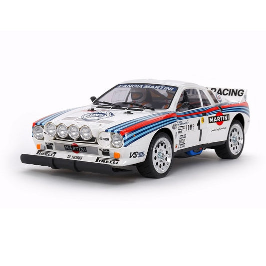 TAM58654-60A  1/10 RC Lancia 037 Rally Kit, w/ TA02-S Chassis - Includes HobbyWing ESC