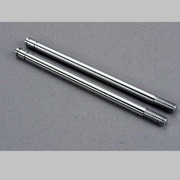 Traxxas 2656 Shock shafts, steel, chrome finish (xx-long) (2)
