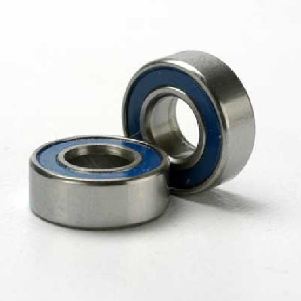 Ball Bearing, BLUE Rubber Sealed (5x11x4mm) (2)
