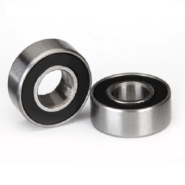 Ball Bearing, BLACK Rubber Sealed (5x11x4mm) (2)