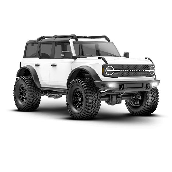 Traxxas TRX-4M Ford Bronco 1/18 RTR 4X4 Trail Truck, WHITE
