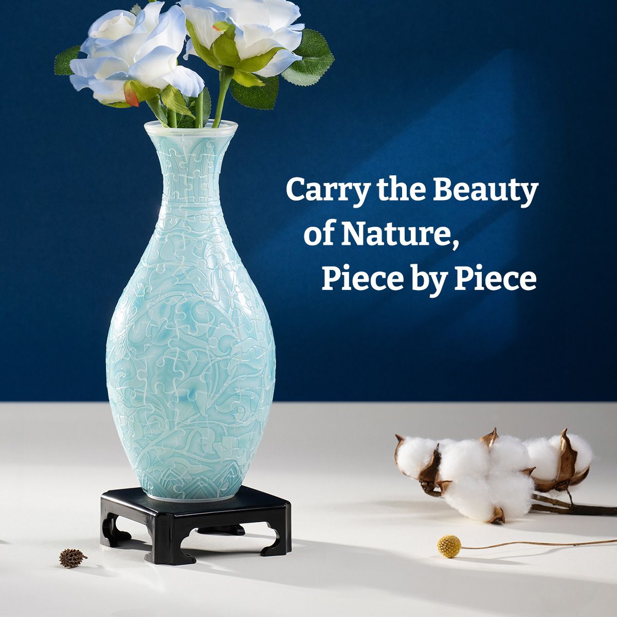 Winter Grace - Puzzle Vase