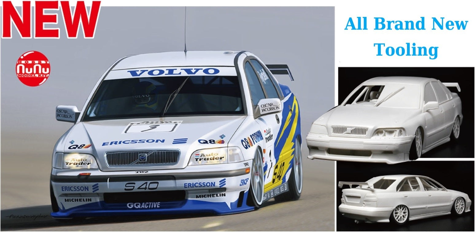 Platz NuNu 1/24 Racing Series VOLVO S40 1997 BTCC Brands
