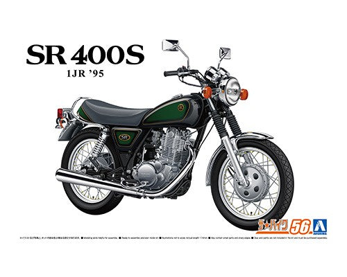 1/12 Yamaha 1JR SR400S Limited Edition '95 With Custom Parts