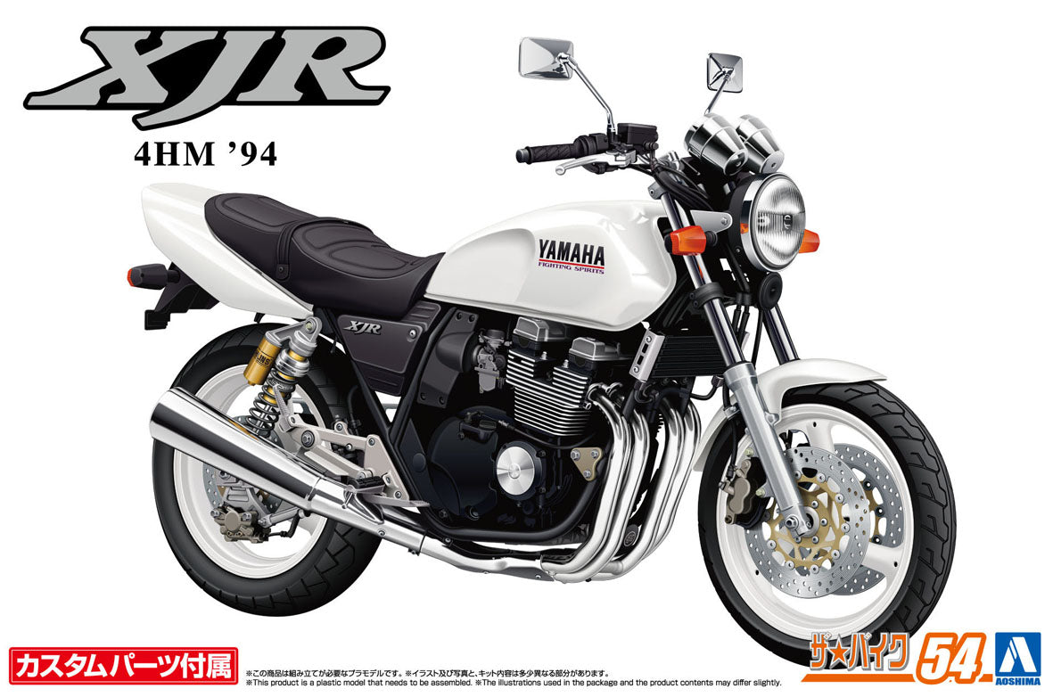 1/12 Yamaha 4HM XJR400S '94 With Custom Parts