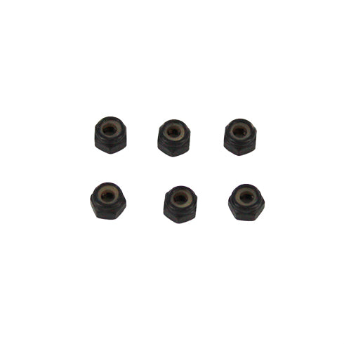 3mm steel nylon lock nut