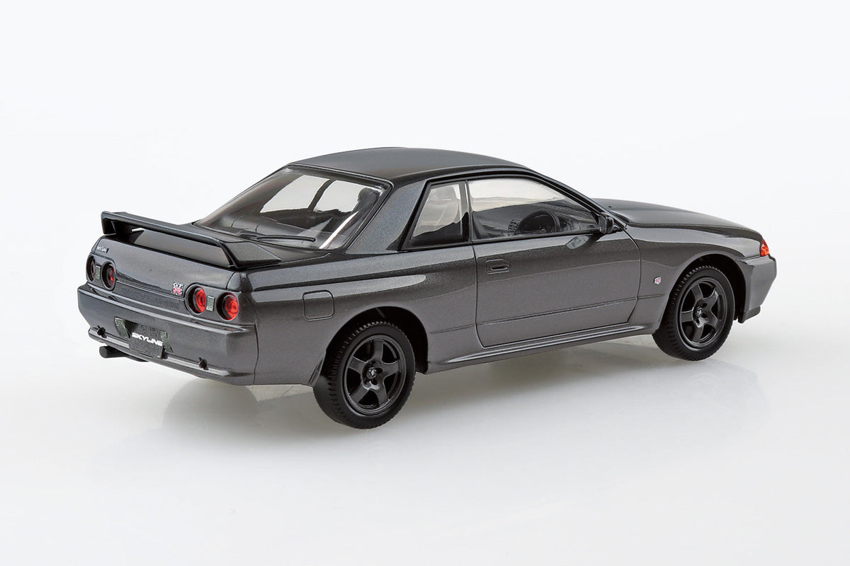 Aoshima R32 Aoshima 1/32 SNAP KIT #14-A Nissan R32 Skyline GT-R(Gun-Gray Metallic ...