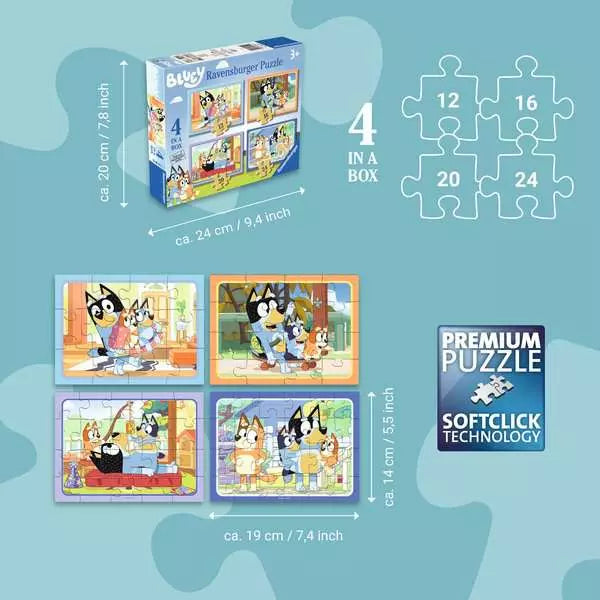 Bluey - 4 in a Box!