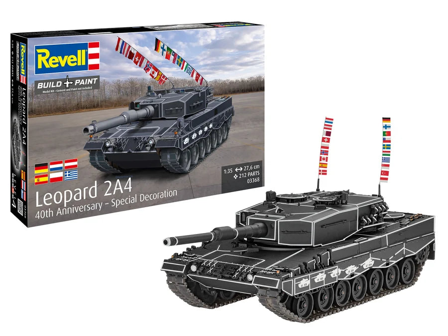 1/35 Leopard 2A4 - Special Decoration 40th Anniversay