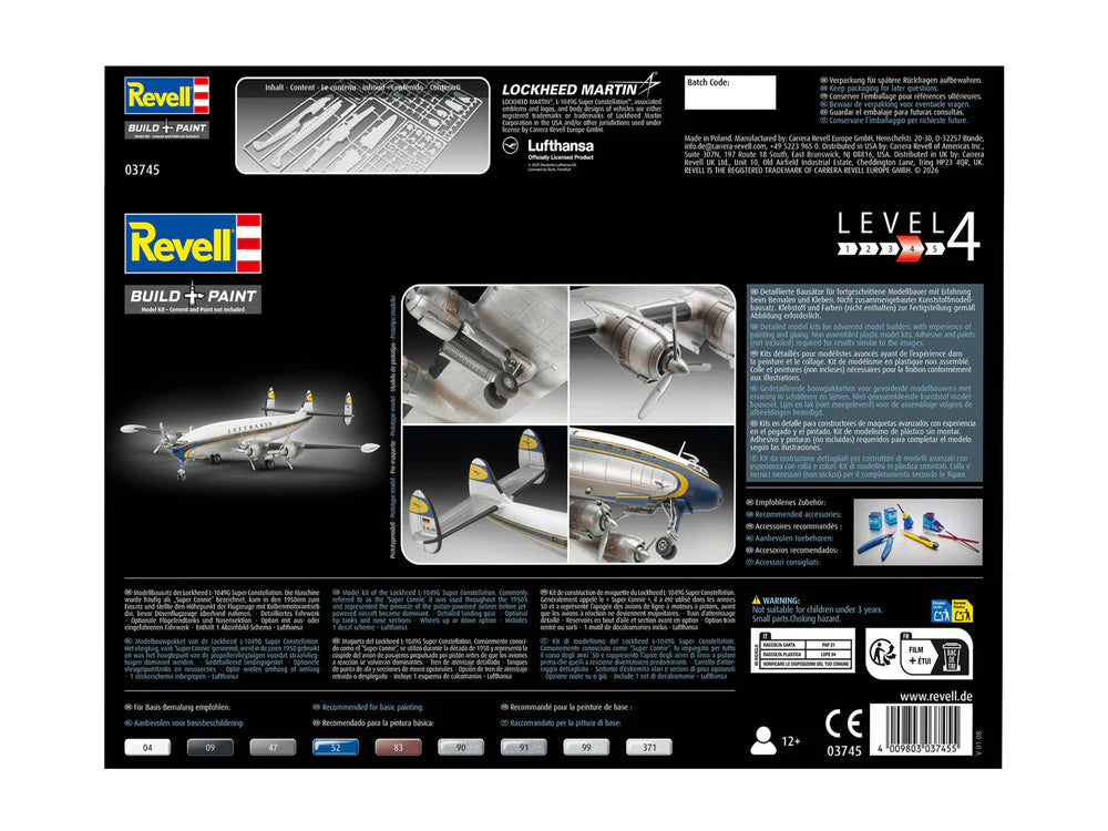 1:144 Lockheed L-1049G Super Constellation - Lufthansa anniversary