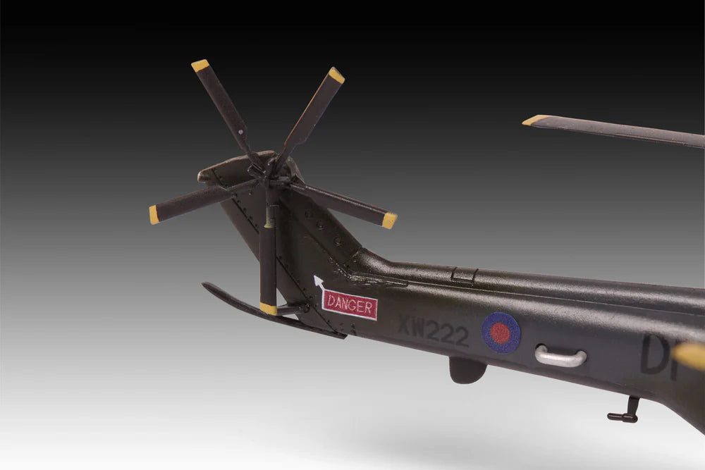 1:144 RAF classic from the Cold War era - Westland Puma HC.1 model kit