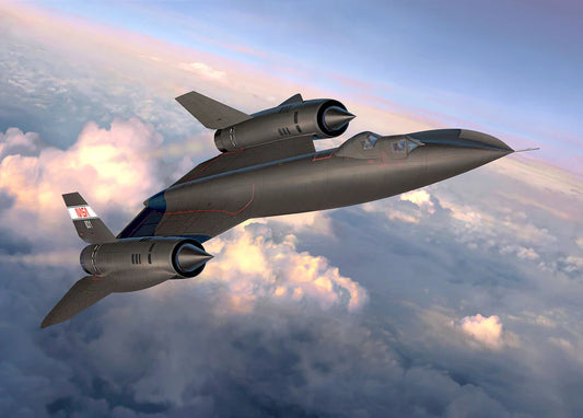 1:48 Lockheed SR-71B Blackbird model kit - training version