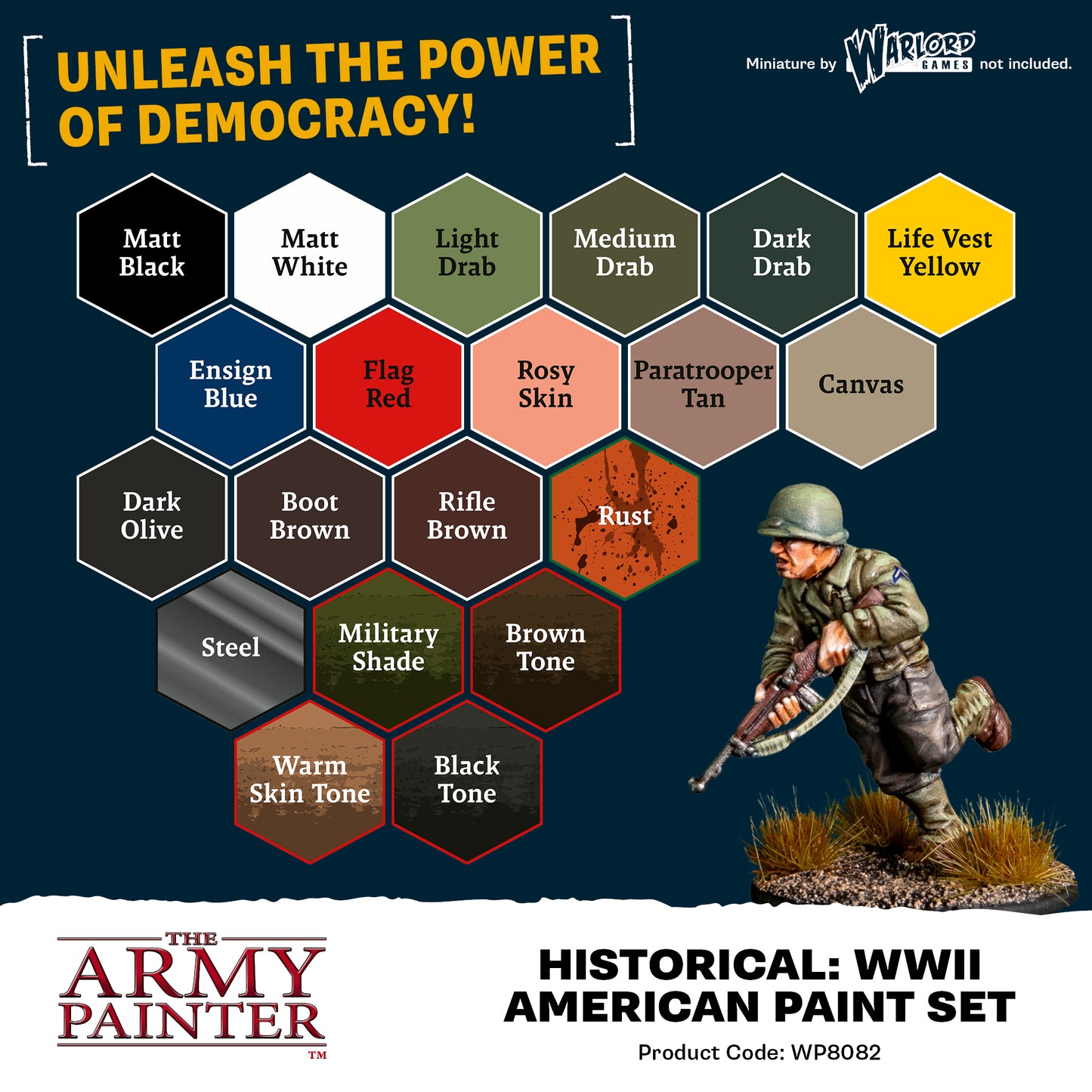 Army Painter Warpaints Historical: WWII American Set