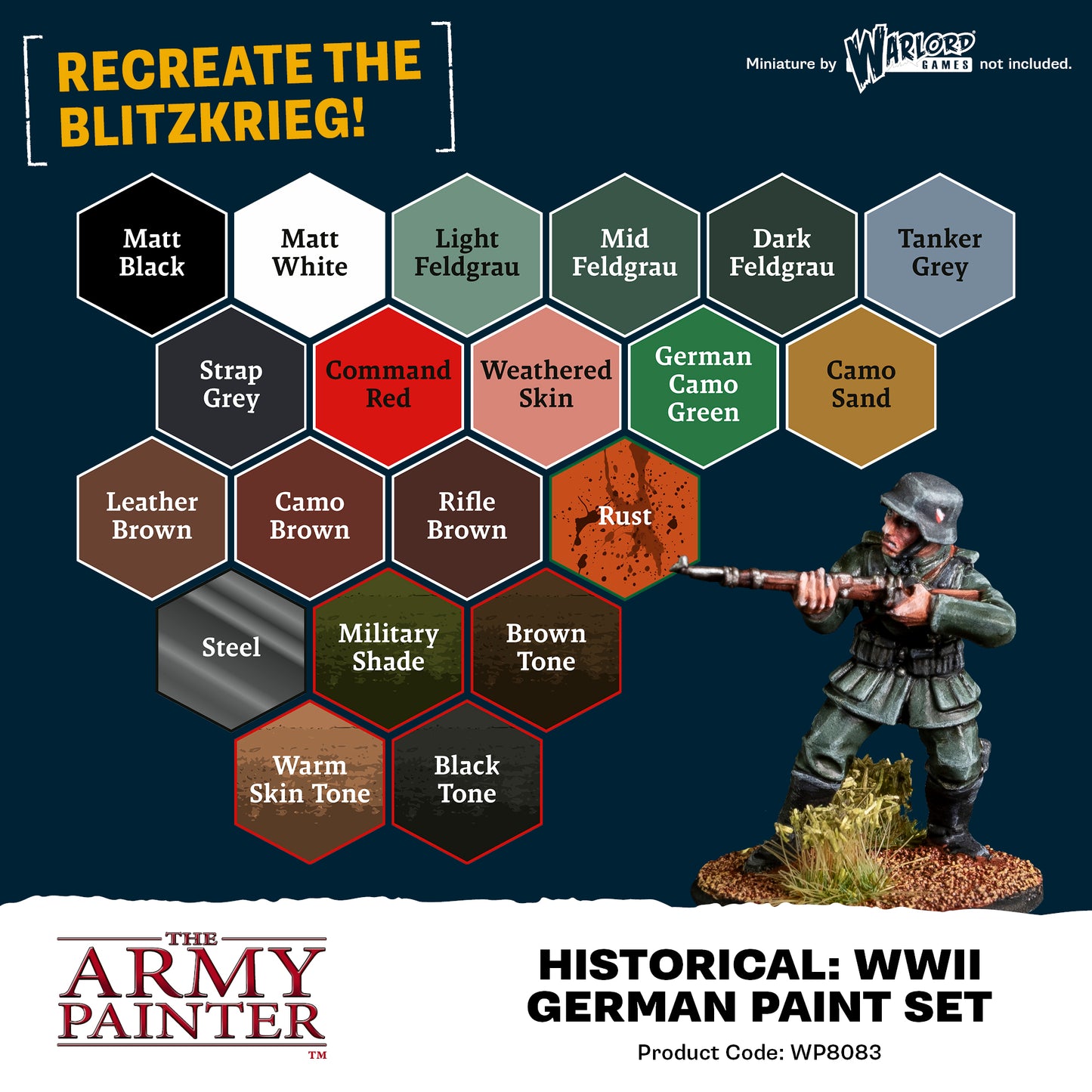 Army Painter Warpaints Historical: WWII German Set