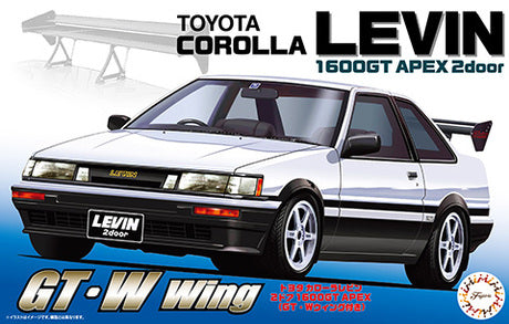 1/24 Toyota Corolla Levin 2-Door 1600GT APEX (w/GT-W Wing)
