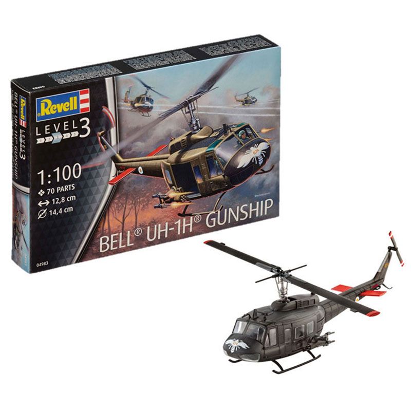 1:100 Bell UH-1H Gunship