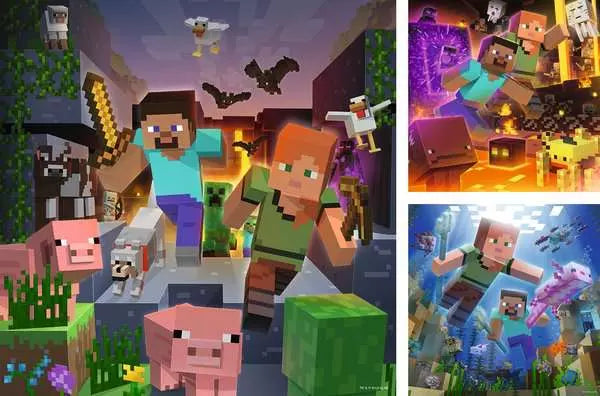 Minecraft Biomes - 3 in a Box