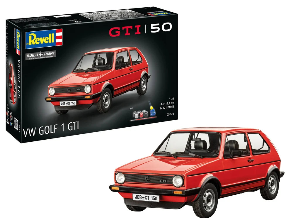 1/24 "50 years of VW Golf 1 GTi" - Gift set