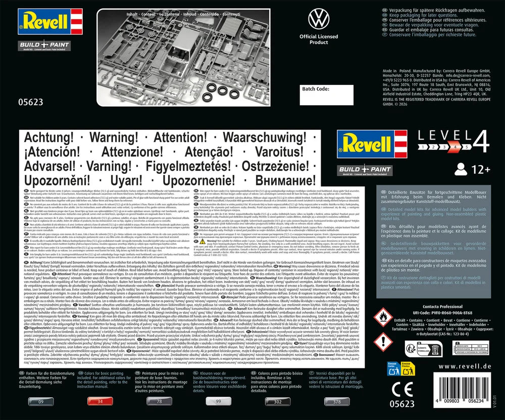 1/24 "50 years of VW Golf 1 GTi" - Gift set