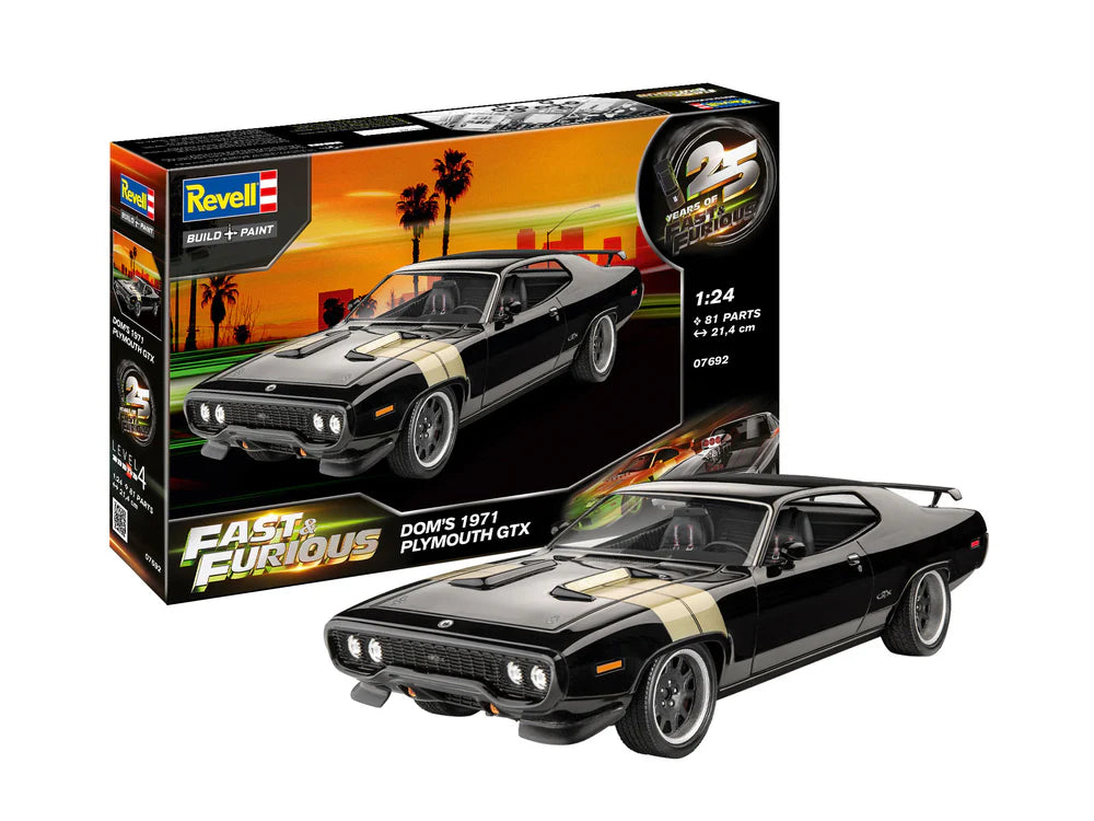 1:24 Fast & Furious - Dominic's 1971 Plymouth GTX