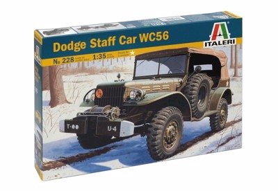 ITALERI 1:35 DODGE WC-56 COMMAND CAR