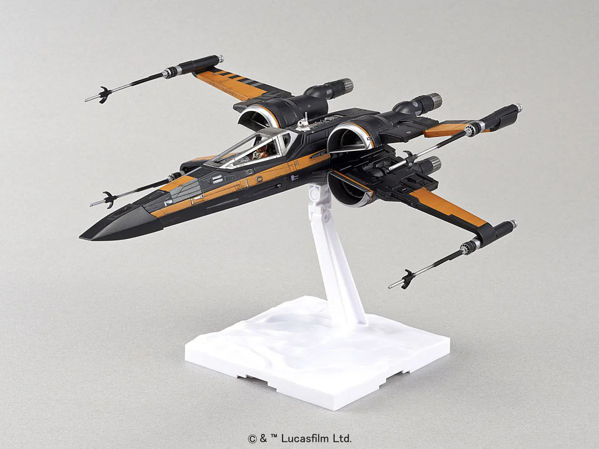 Star Wars 1/72 Poe's X-Wing Fighter Model Kit