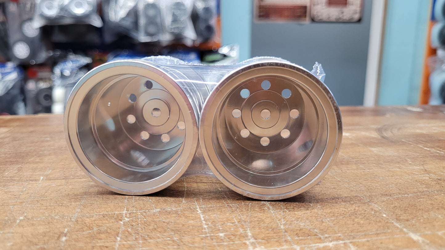 Aluminum truck wheels (x2)