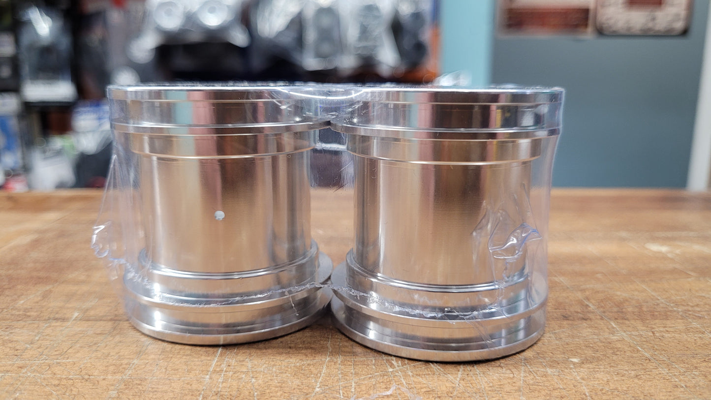 Aluminum truck wheels (x2)