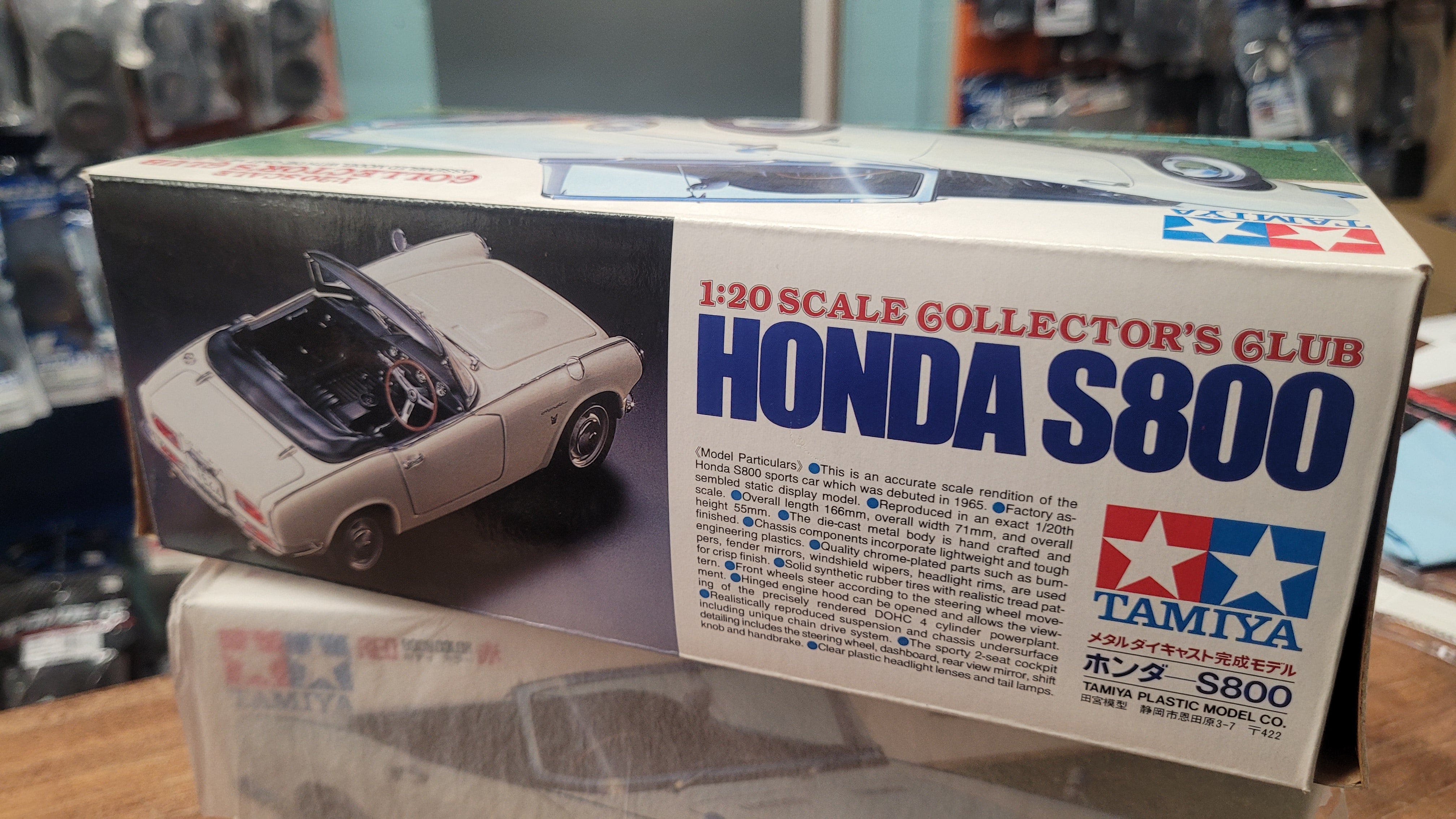HONDA S800 1/20 - WHITE – Chris's House
