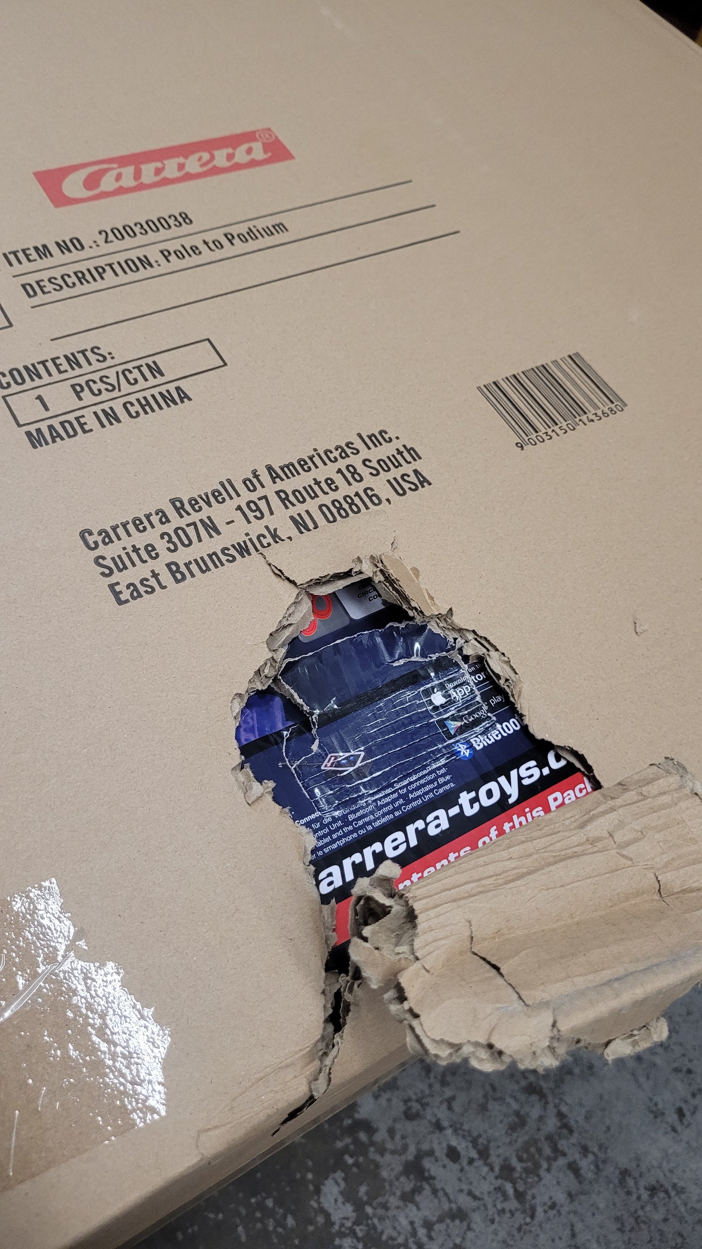 Pole to Podium Carrera Digital Slotcar Set - DAMAGED BOX