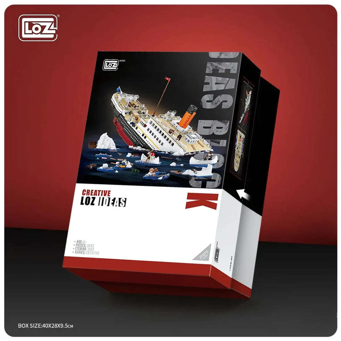 Titanic shipwreck Building Brick Set