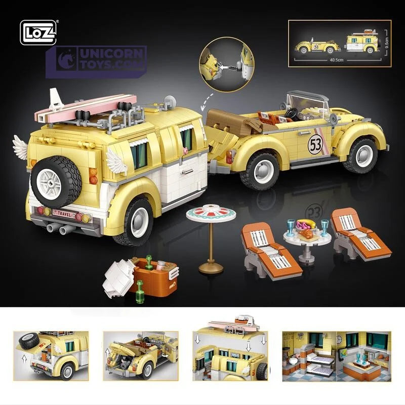 Station Wagon Building Brick Set