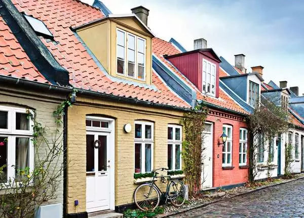 Scandinavian Places - Houses in Aarhus, Denmark