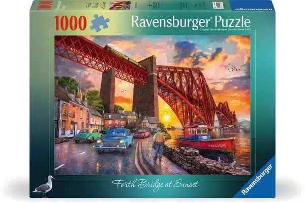 Forth Bridge at Sunset