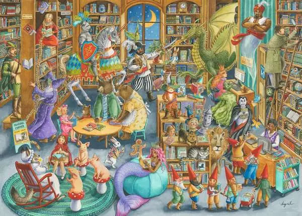 Ingrid Slyder: Midnight at the Library