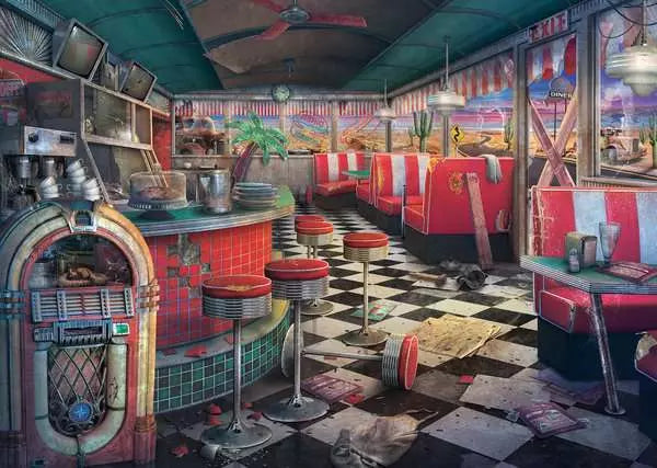 Abandoned Places: Decaying Diner
