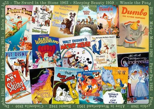 Disney Vintage Movie Posters