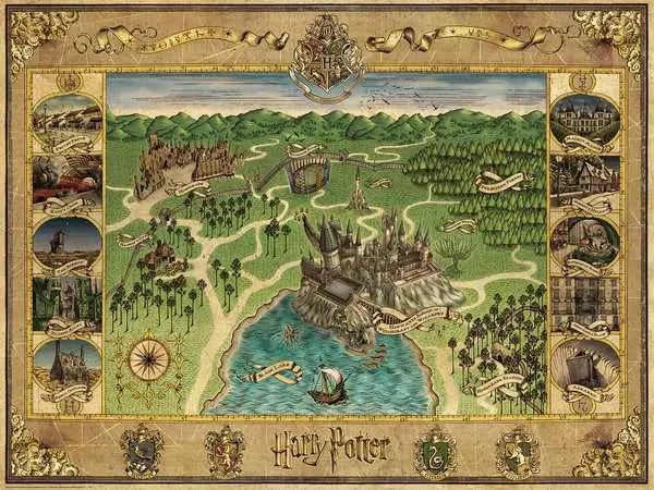 Harry Potter: Hogwarts Map