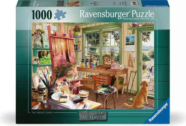 My Haven: Artist's Shed by Steve Read