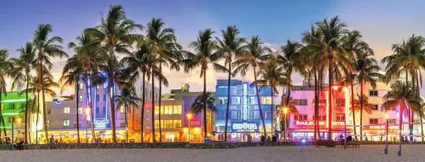 Night Glow on Ocean Drive