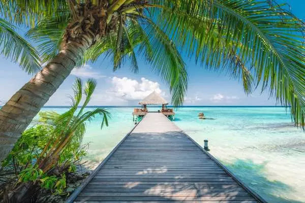 Dream Beach in the Maldives