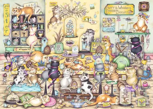 Crazy Cat's Easter Eggstravaganza