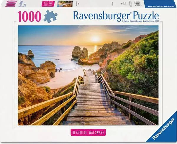 Beautiful Walkways: Stairway to Camilo Beach, Algarve