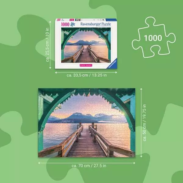 Beautiful Walkways: Romantic Footbridge at Lac d'Annecy