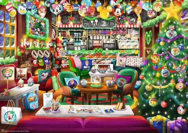 Disney Christmas Cafe - 1000 PIECE
