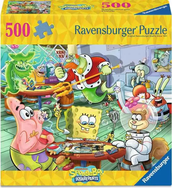 SpongeBob SquarePants - Games Night at the Krusty Krab - 500 PIECE