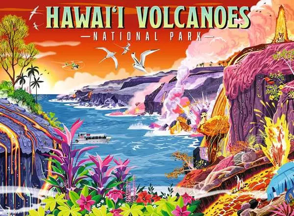 Greg Paprocki - Hawaii Volcanoes National Park - 500 PIECE