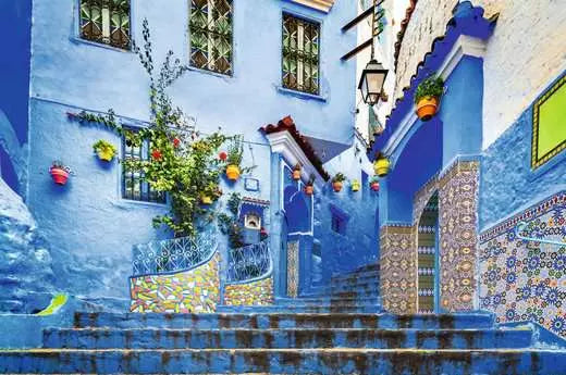 Morocco in Blue