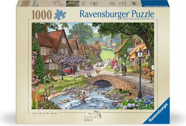 Leisure Days No 13 - Lazy Days by the Stream - 1000 PIECE