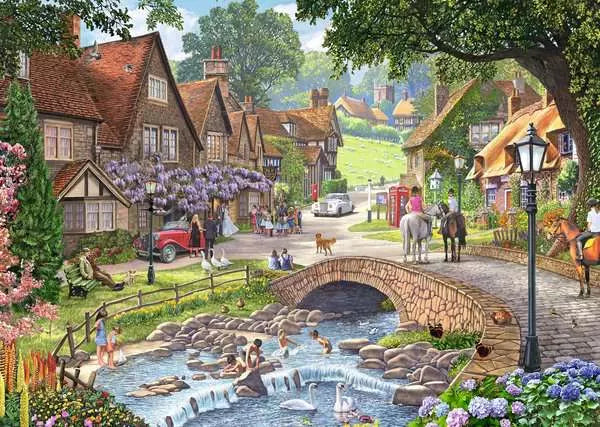Leisure Days No 13 - Lazy Days by the Stream - 1000 PIECE